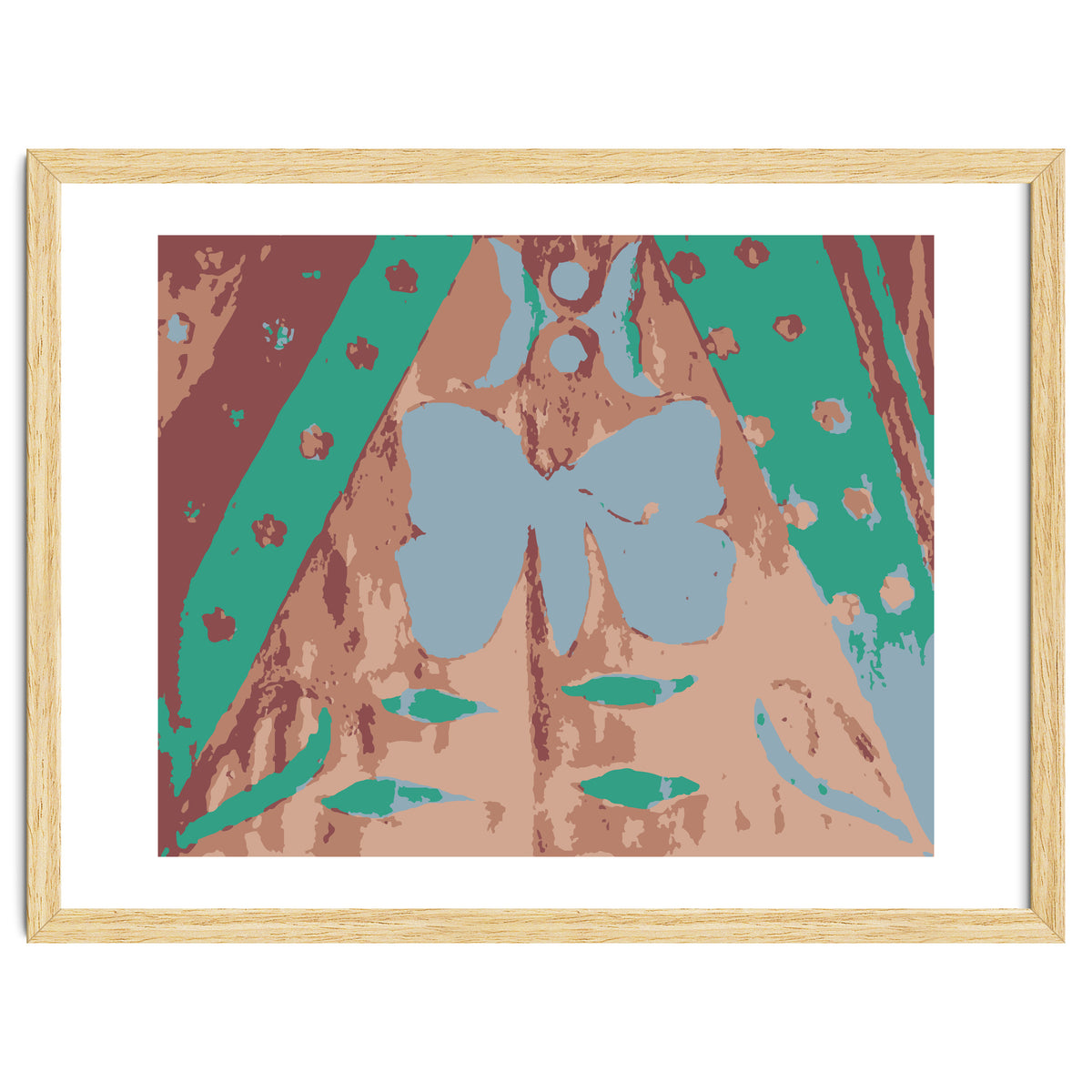 Butterfly Flower Array Art