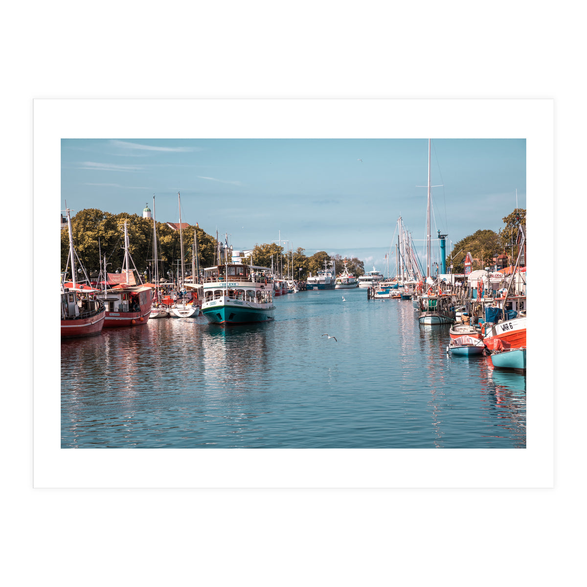Old Pier Warnemünde (Print Only)