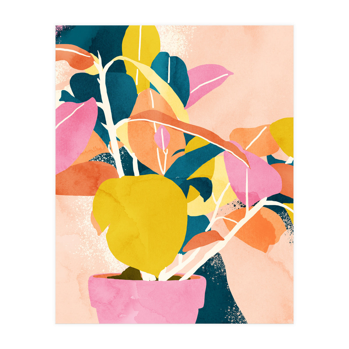 Nature Always Wears The Colors Of The Spirit (Print Only)