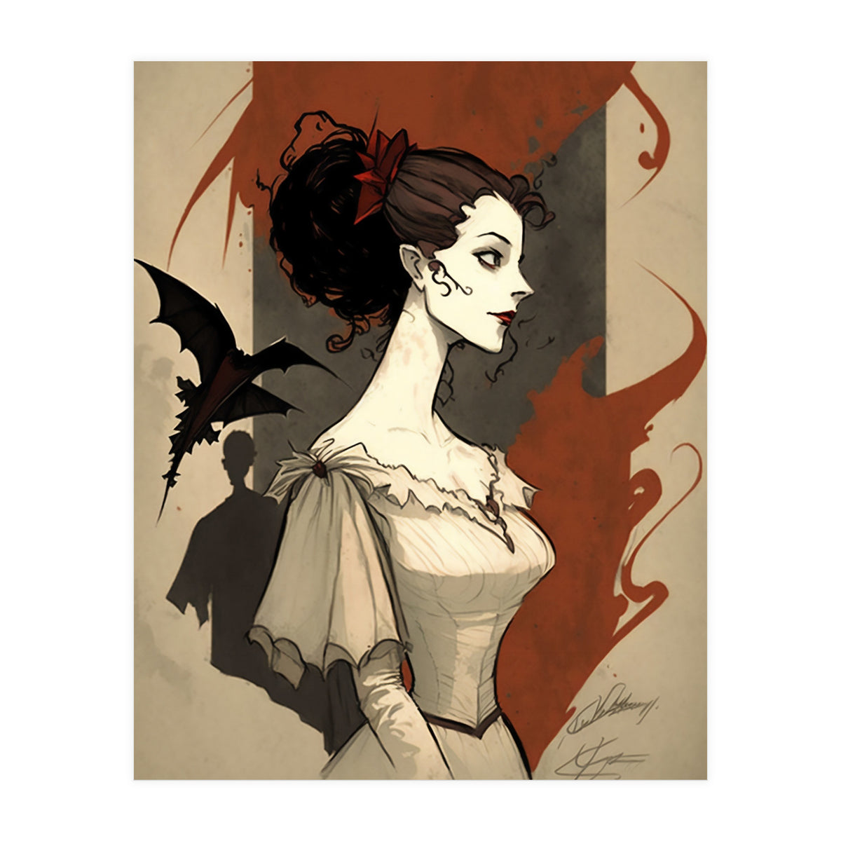 Vampires Bride (Print Only)
