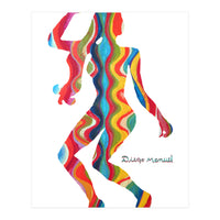 Dance Girl B 45  (Print Only)