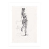 Erotic Sketch Drawing Art (Print Only) thumbnail