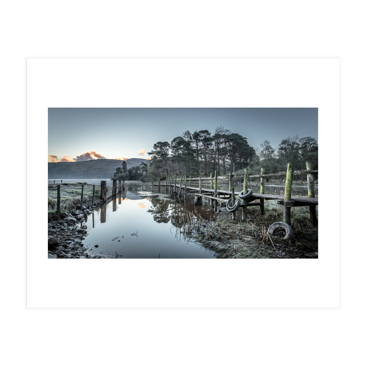 Derwent Water winters morning (Print Only)