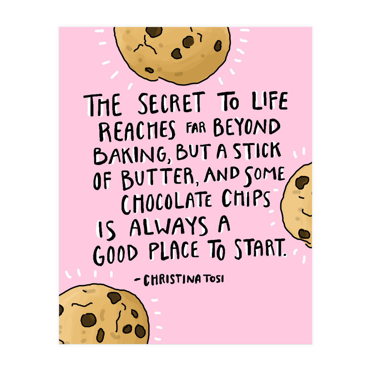 Christina Tosi Art Print  (Print Only)