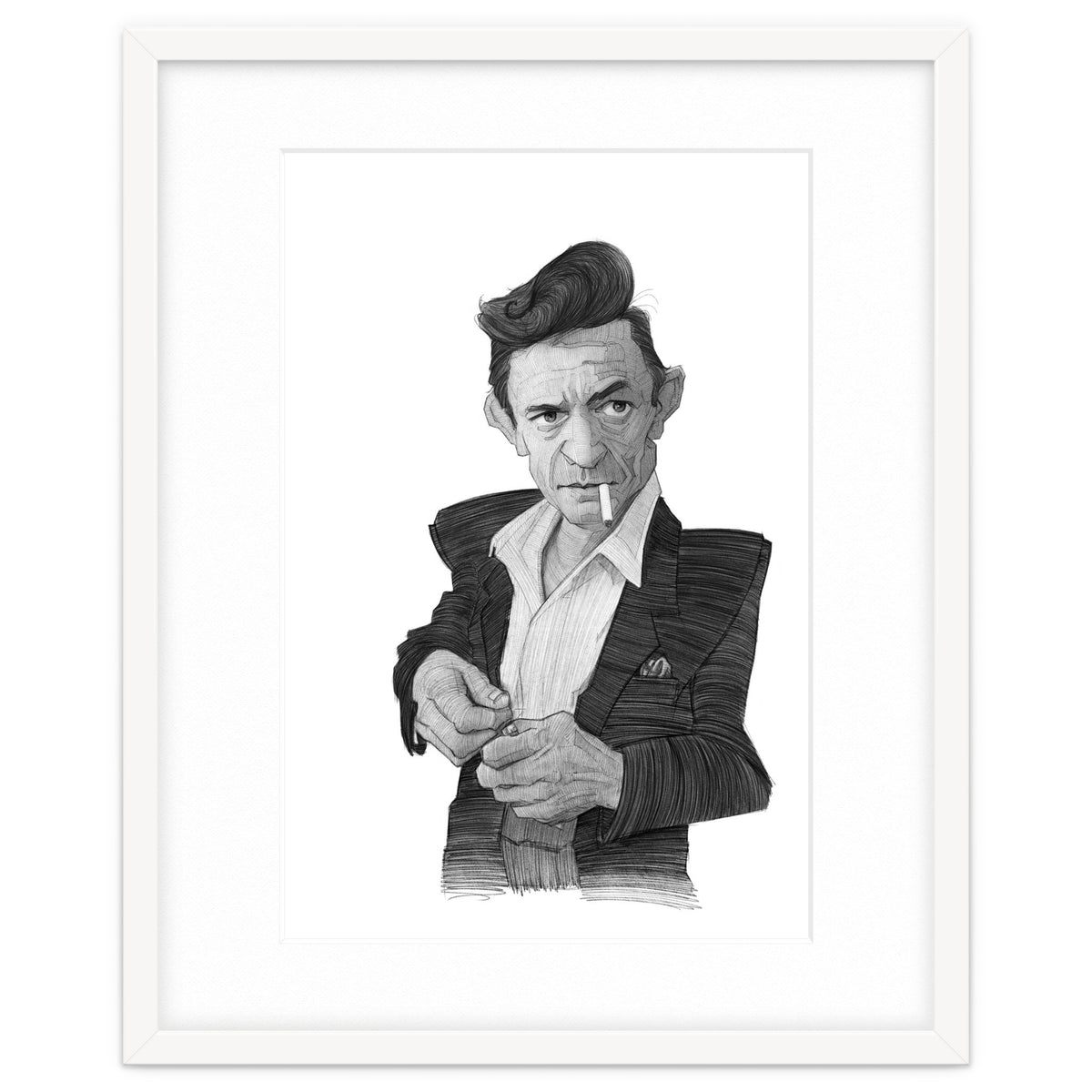 Johnny Cash Portrait