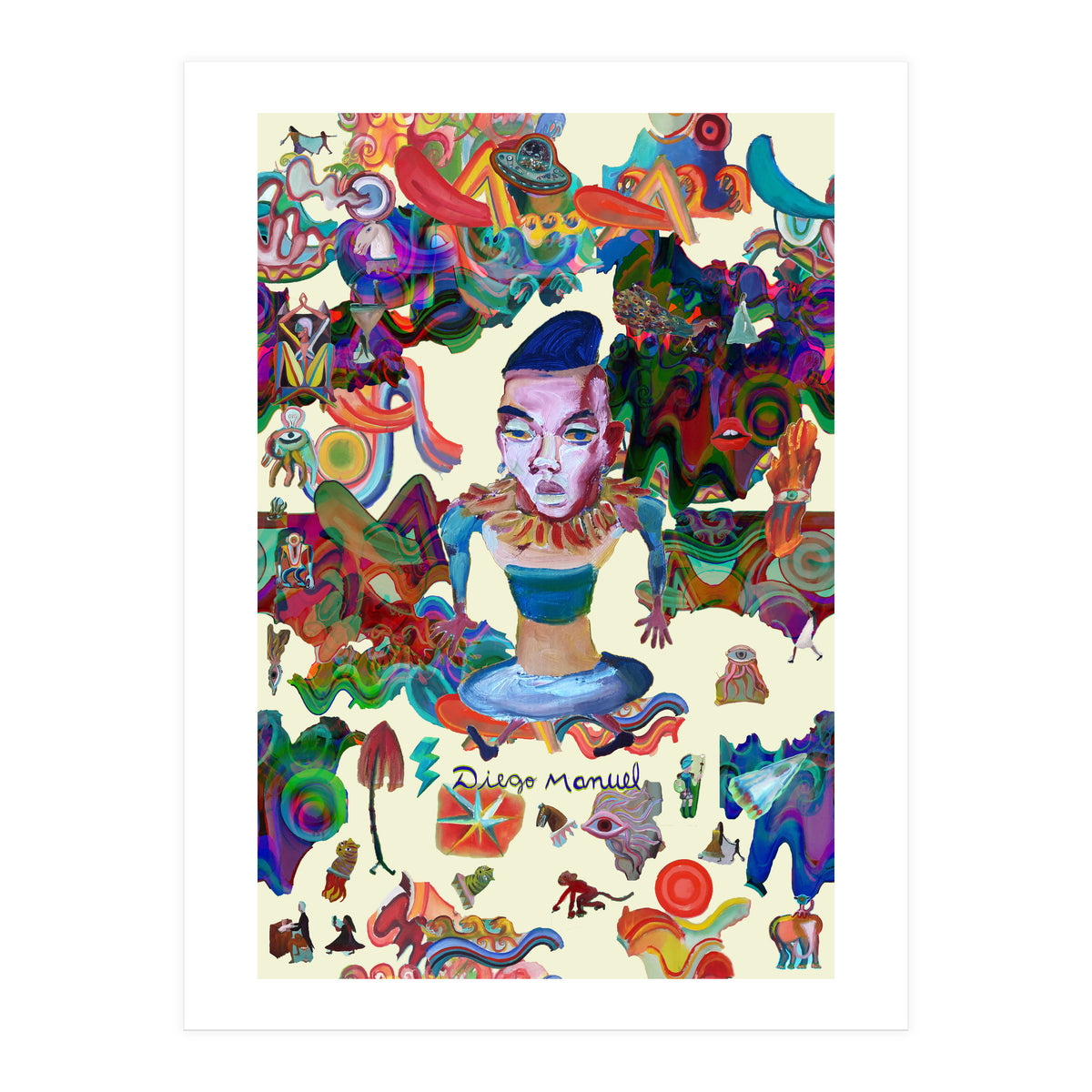 Graffitis 2021 Tapiz 54 B (Print Only)