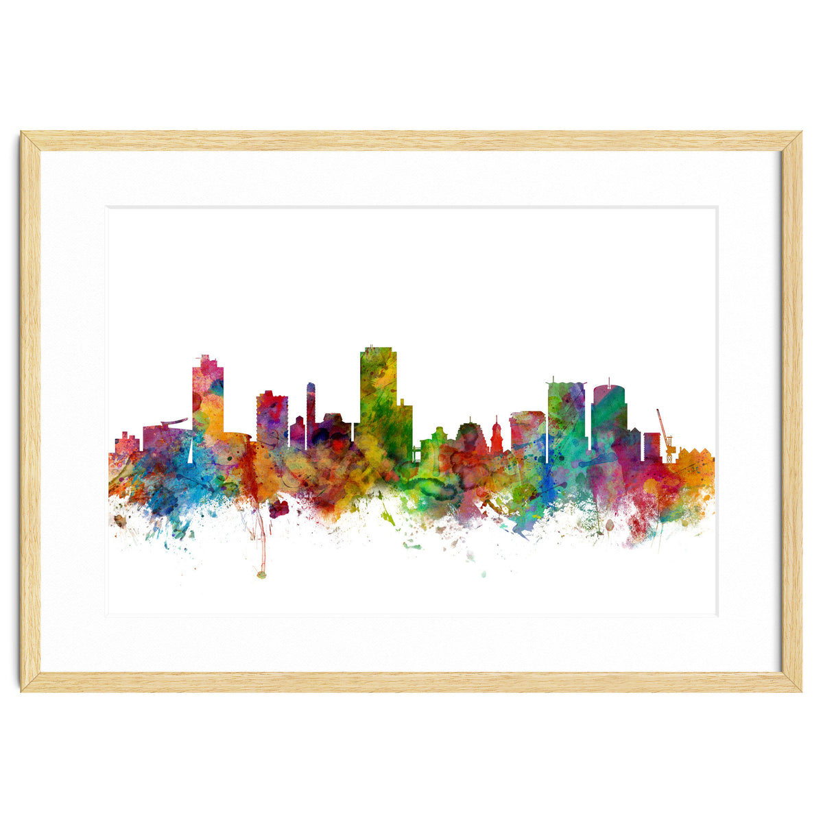 Wellington New Zealand Skyline