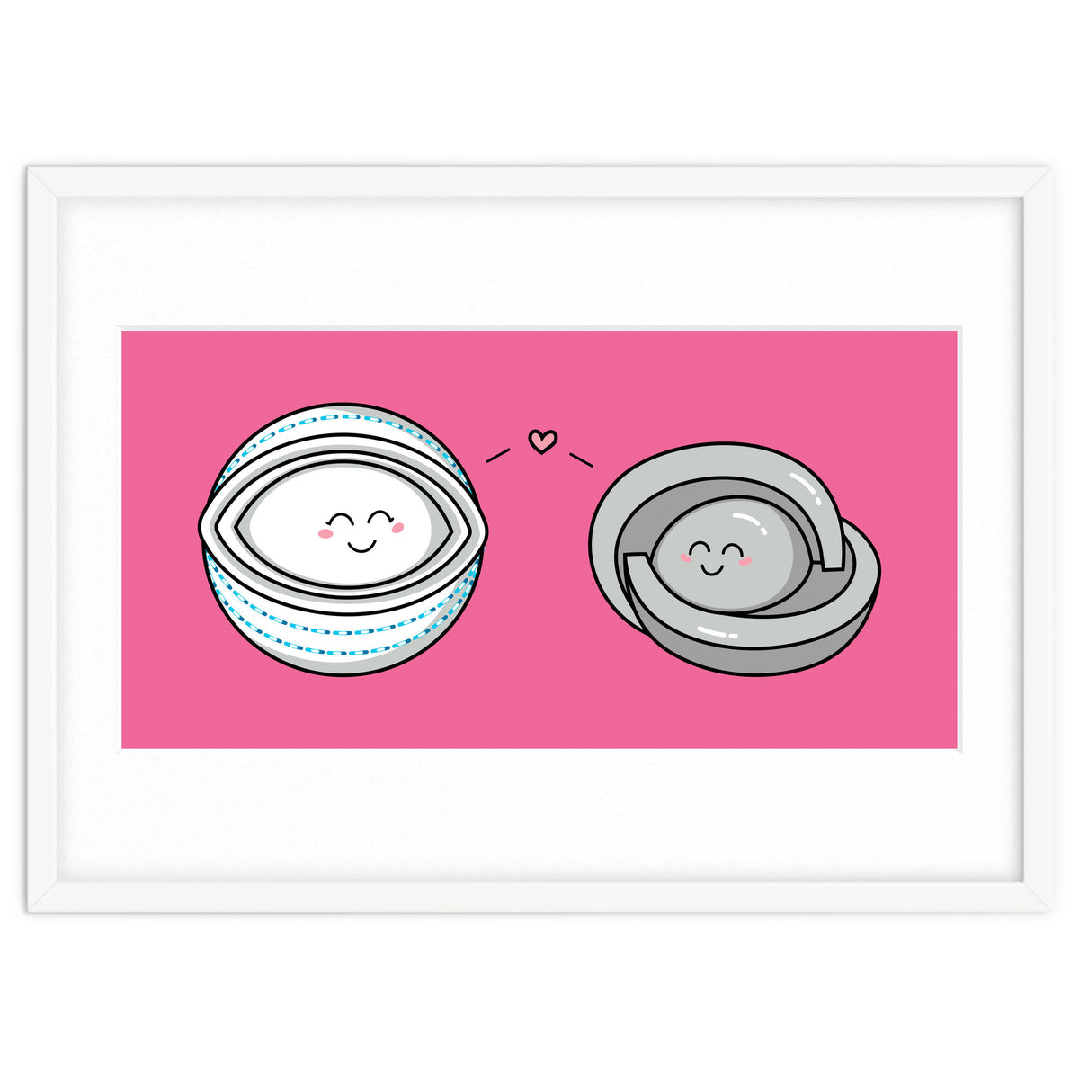 Kawaii Cute Timeless Mothership and Lifeboat Time Machines