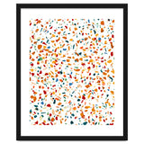 Tan Terrazzo | Eclectic Quirky Confetti Painting | Celebration Colorful Boho Happy Party Graphic thumbnail