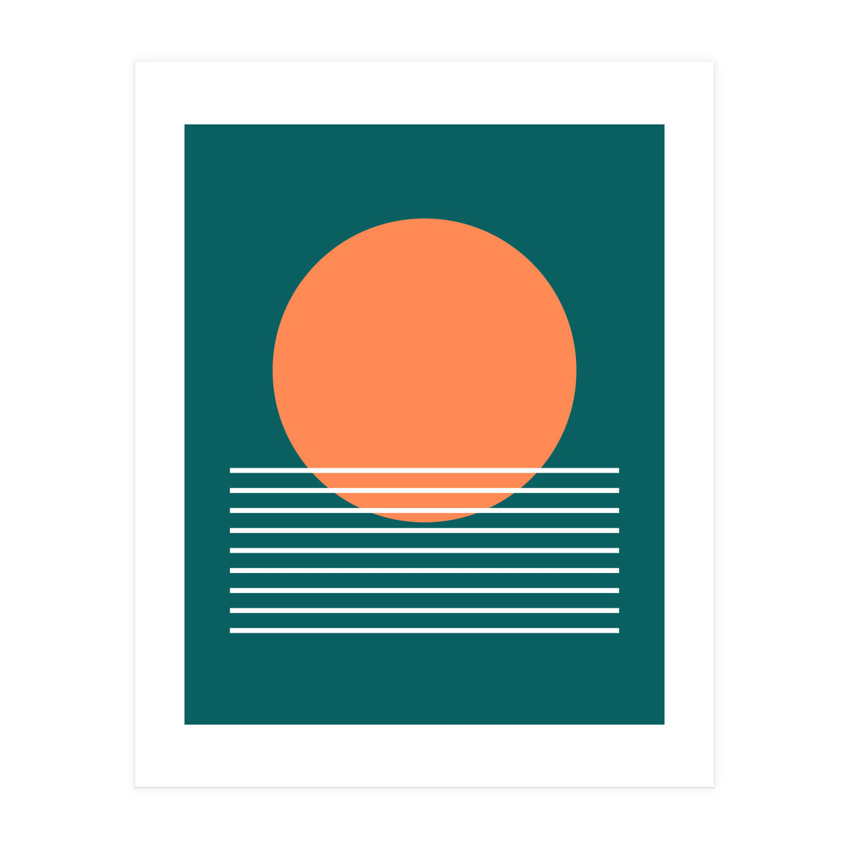 Minimalistic landscape I (Print Only)