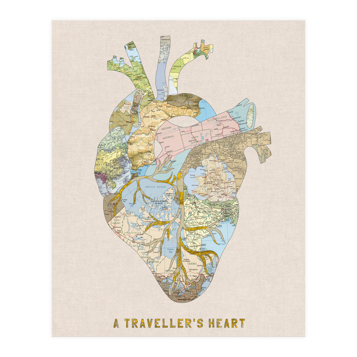 A Traveller's Heart (UK) (Print Only)