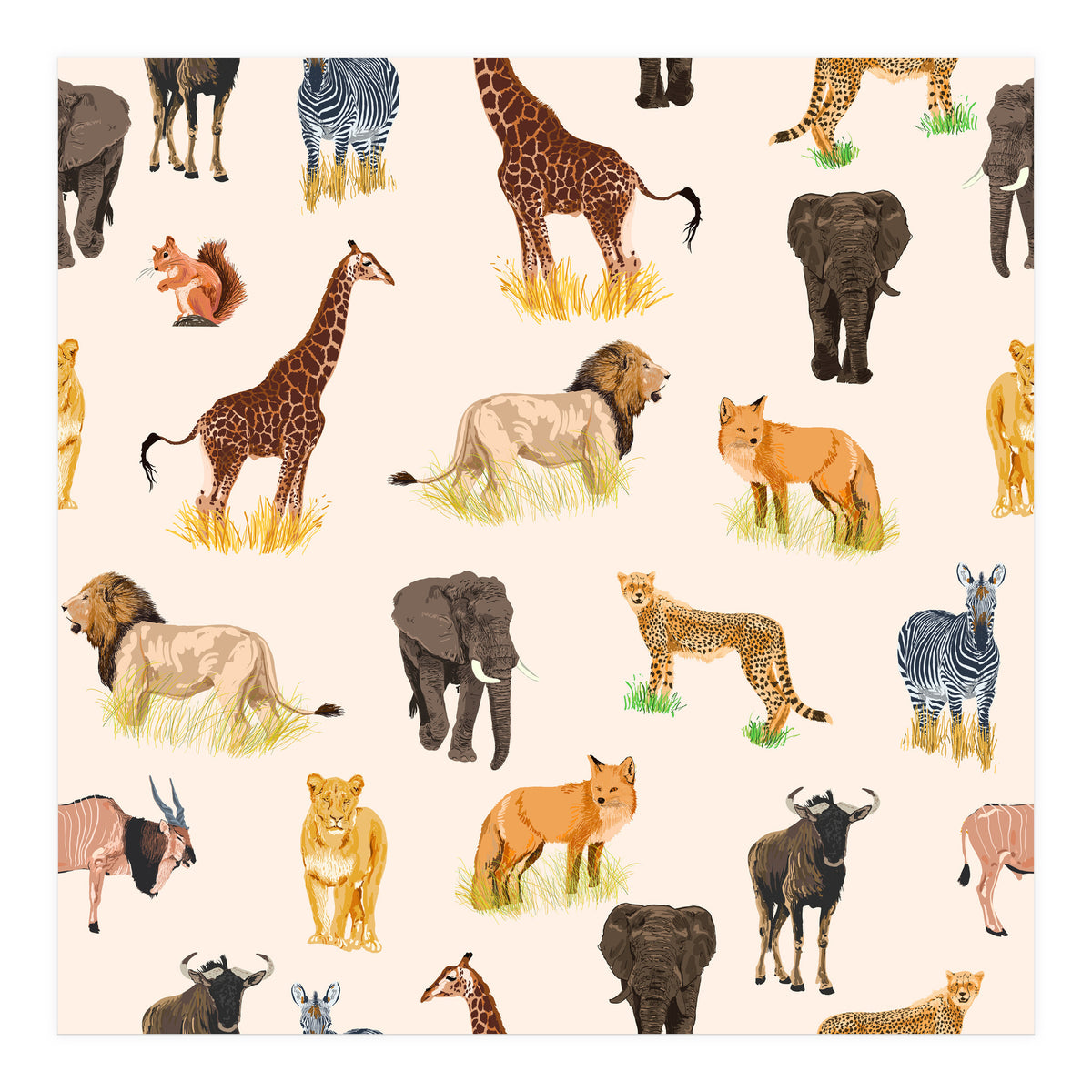 Animal Pattern (Print Only)
