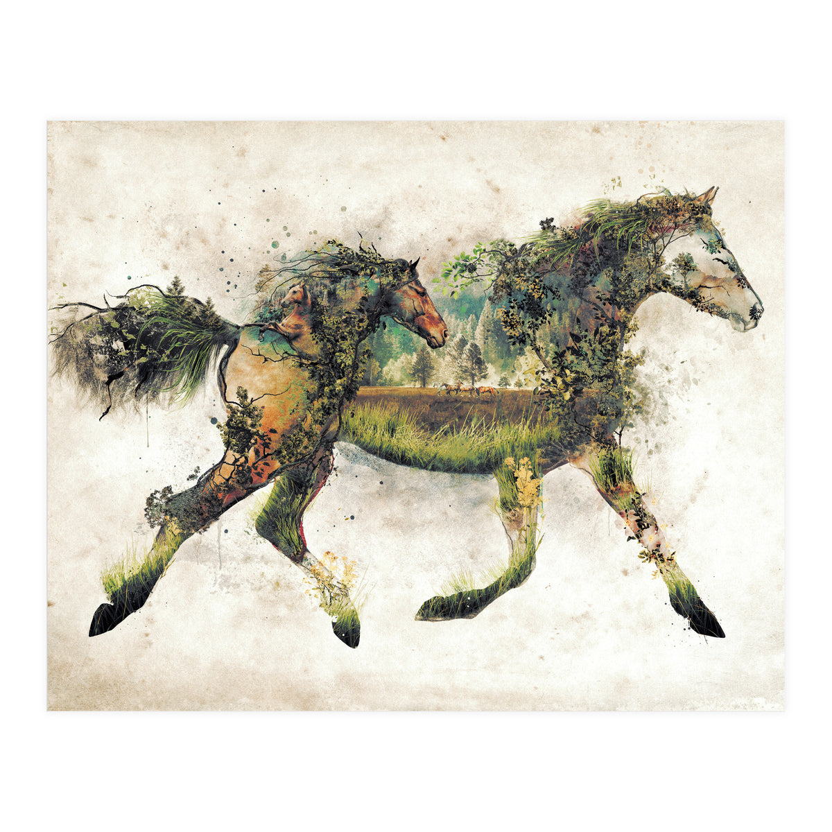 The Horse Surrealism (Print Only)