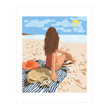 The Art Of Life Is To Live In The Moment (Print Only) thumbnail