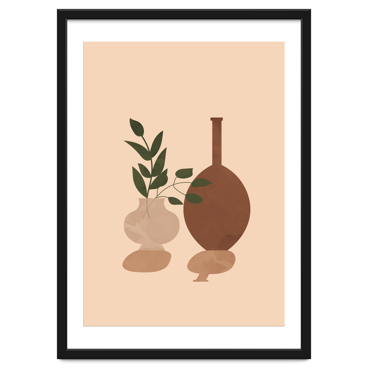 Potted Plant Scandinavian Botanical