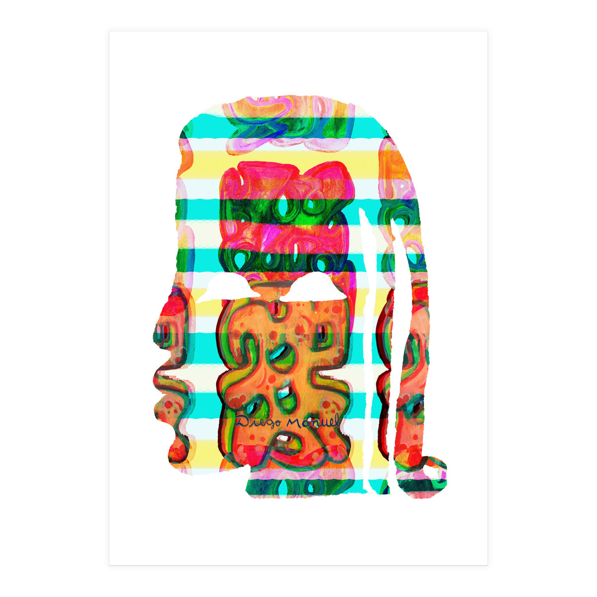 Abstracto Pop Nuevo B 17 Copia (Print Only)