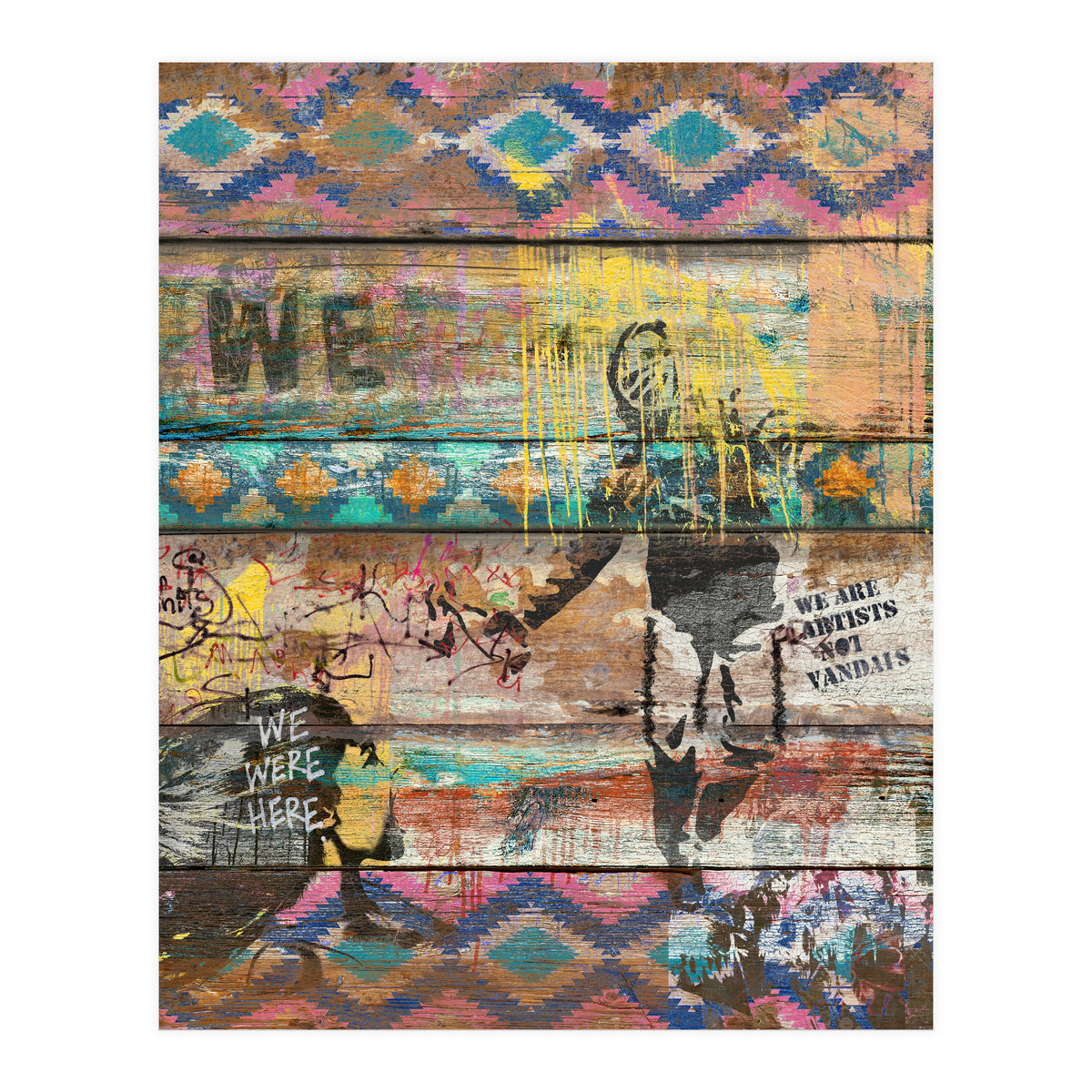 Art Isn't A Crime (Molotov Cocktail) (Print Only)