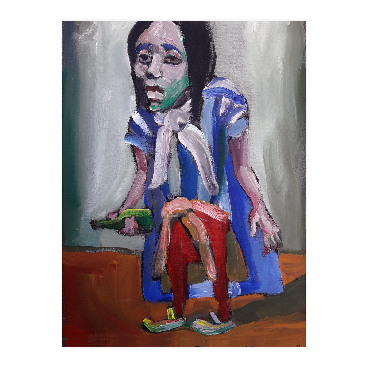 The fan, people from the neighborhood (Print Only)