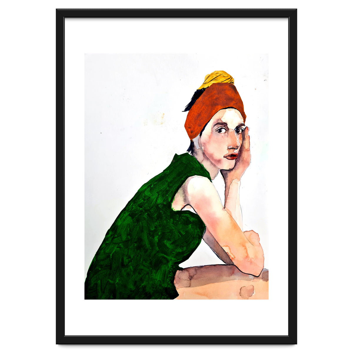 Untitled #86 - Woman in green