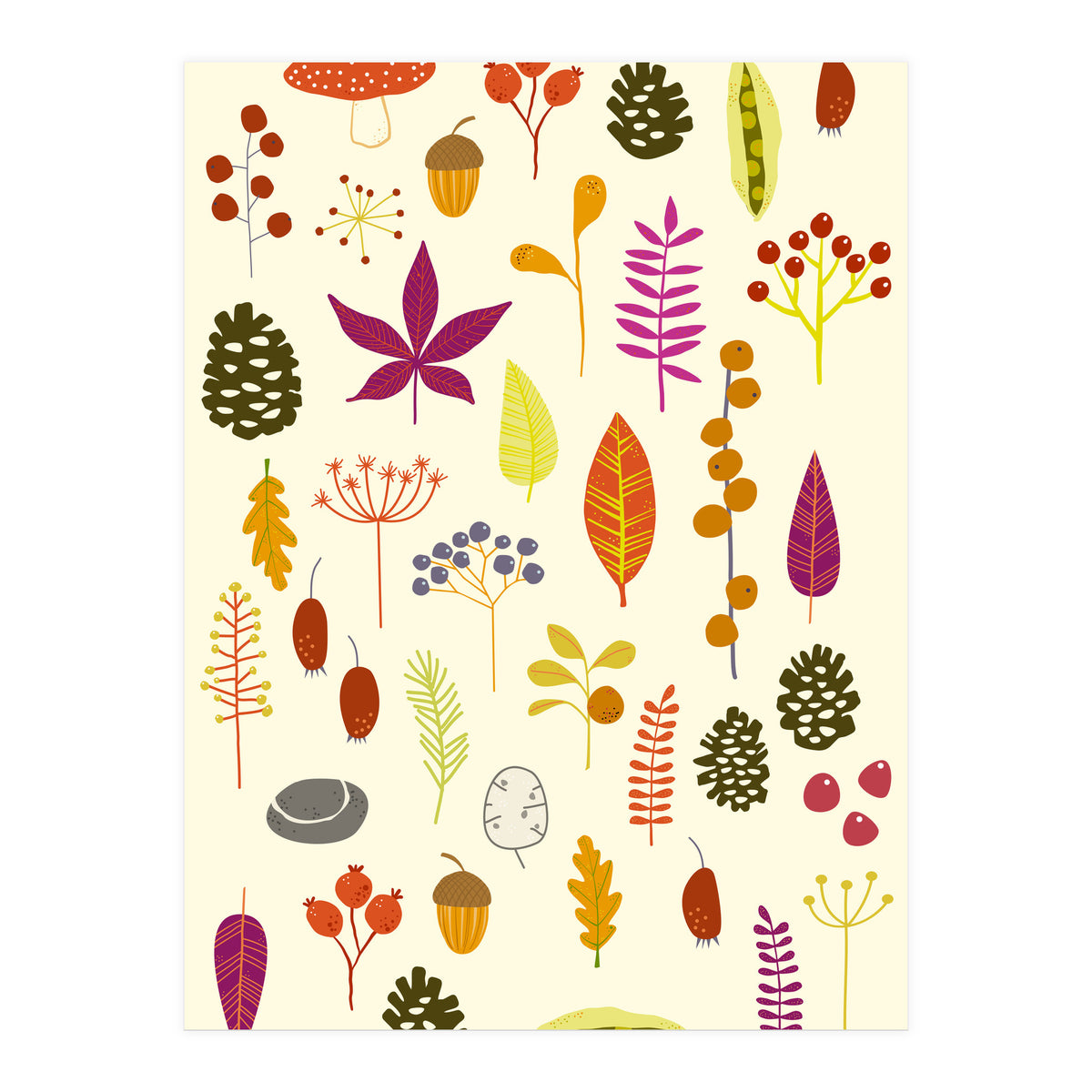 Autumn Nature Bits (Print Only)