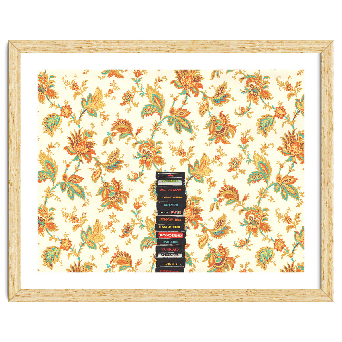 Atari & Flower Wallpaper