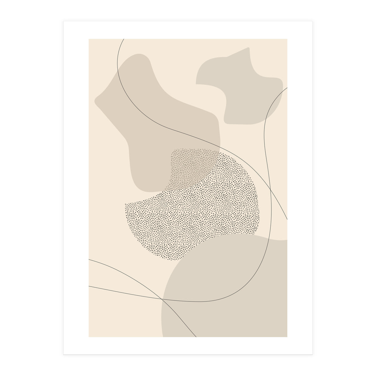 Mid-Century Modern No. 2 | brown   (Print Only)