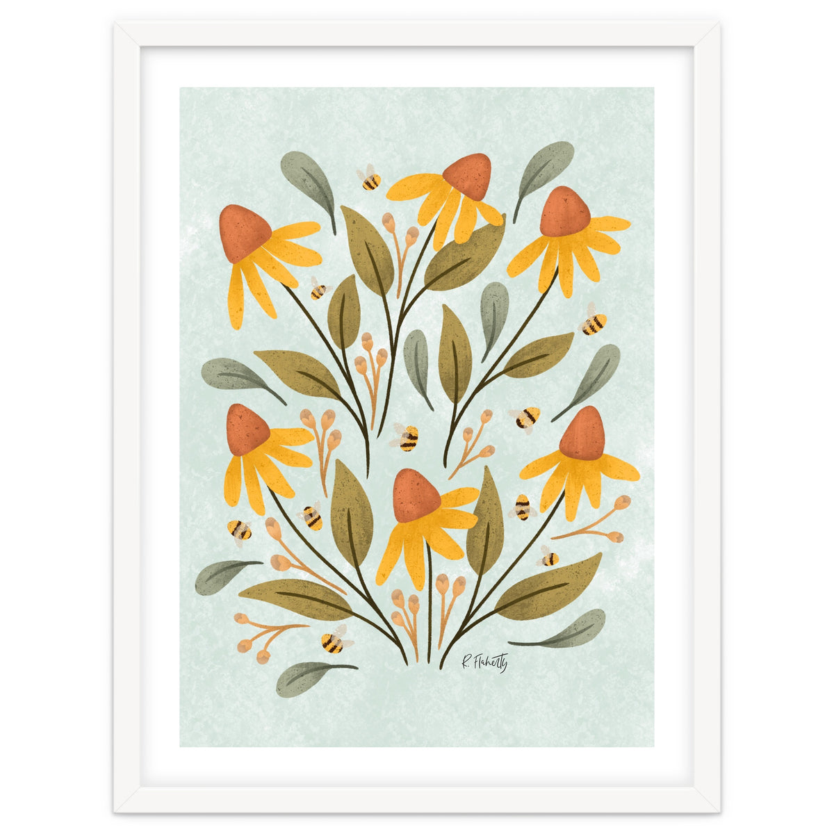 Daisies and Bumblebees