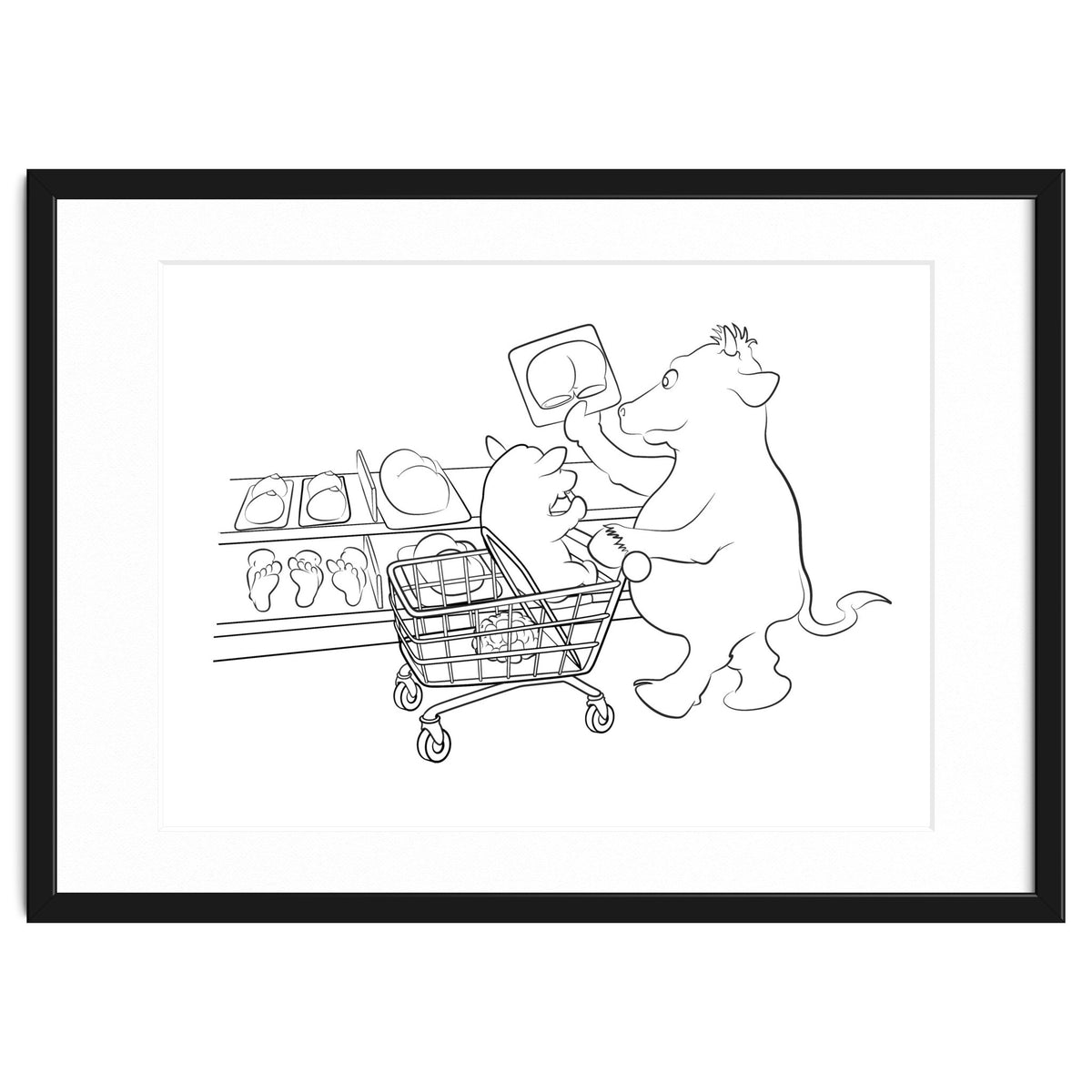 Supermarkey Cow Mandos