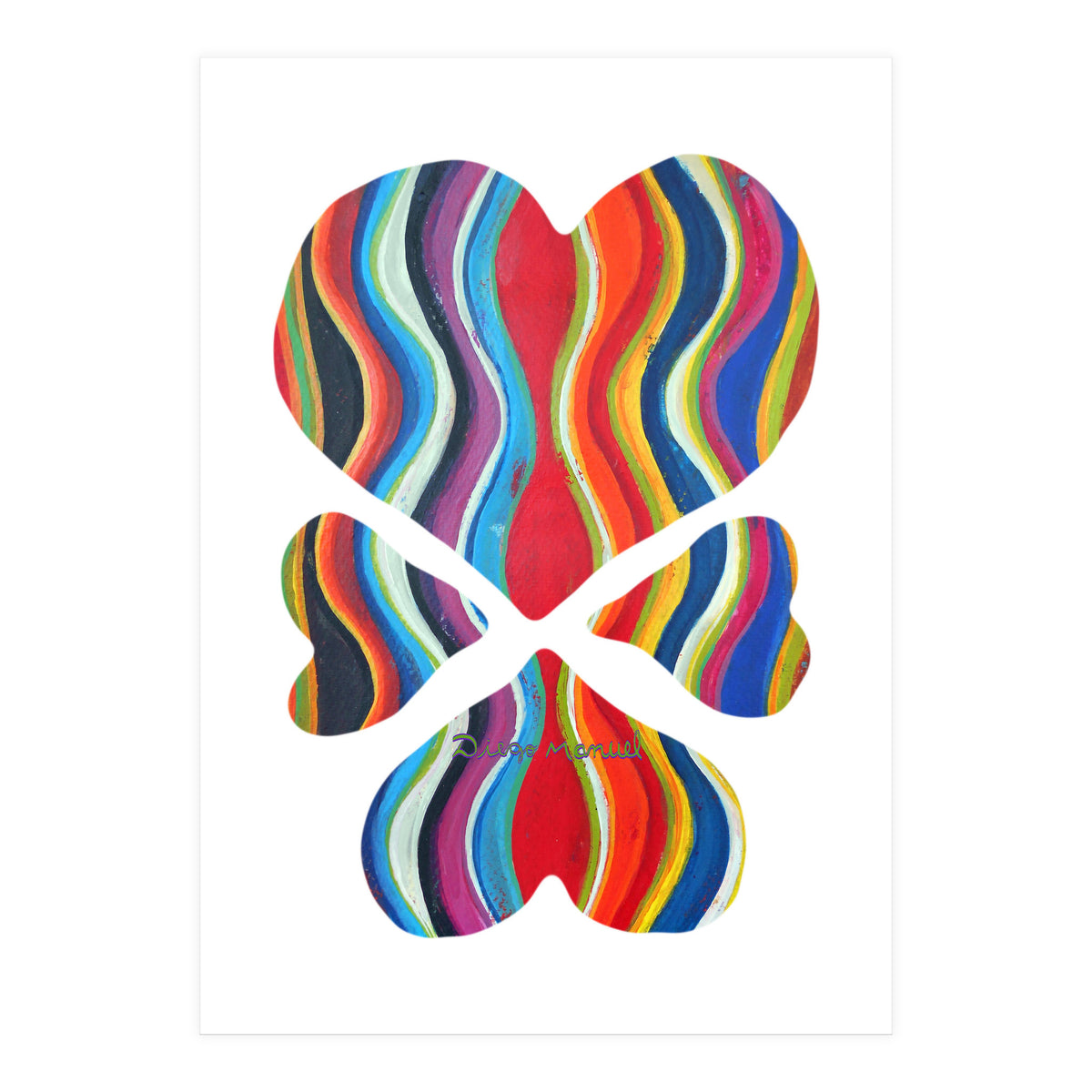 4 Corazones 14  (Print Only)