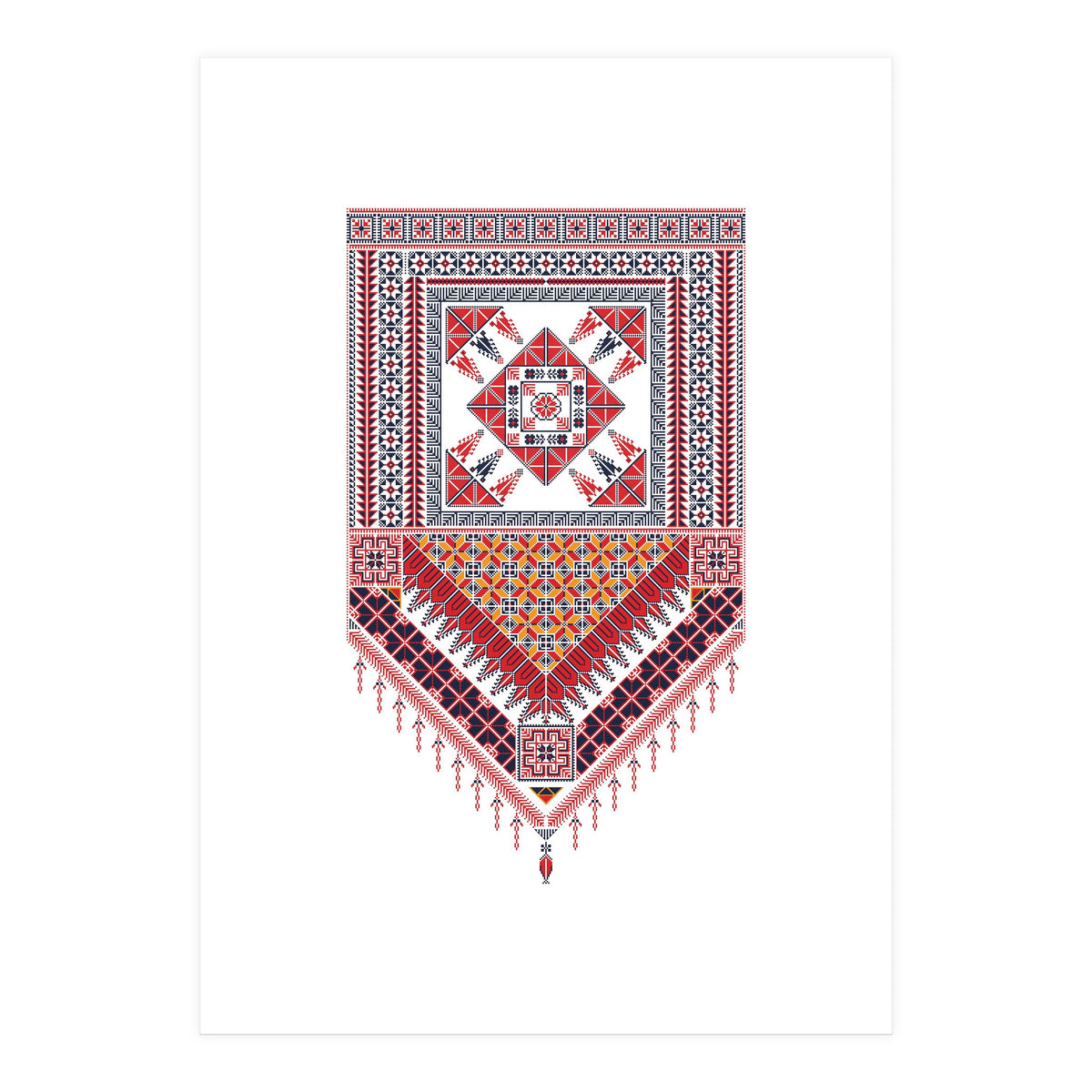 Tatreez Ornament 21 (Print Only)