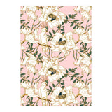 Exotic birds on flowers (Print Only) thumbnail