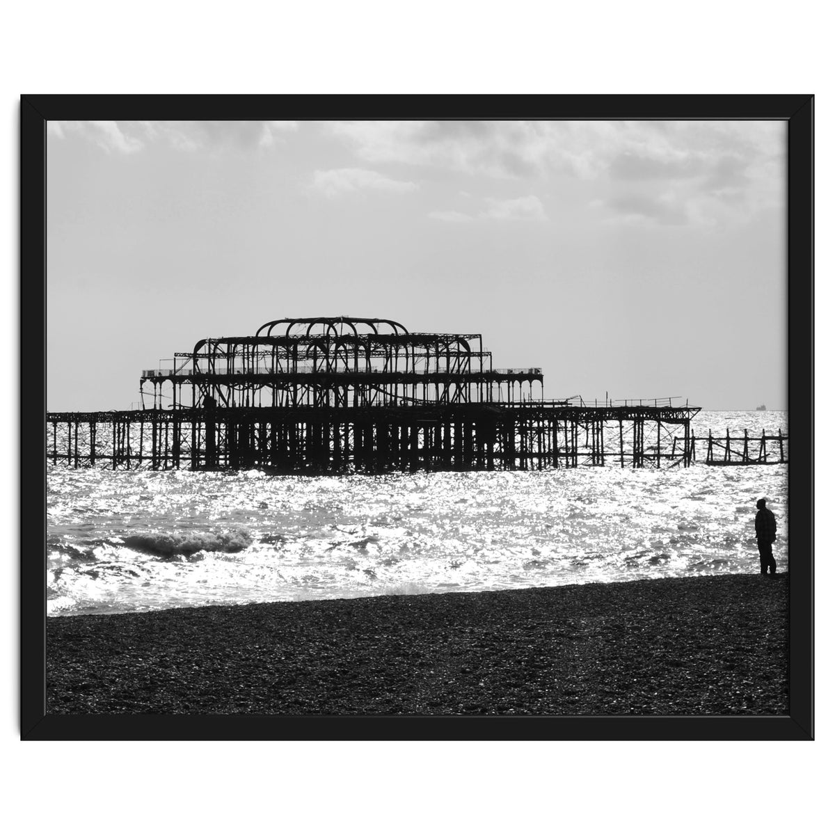 Brighton Old Pier Beach Structure