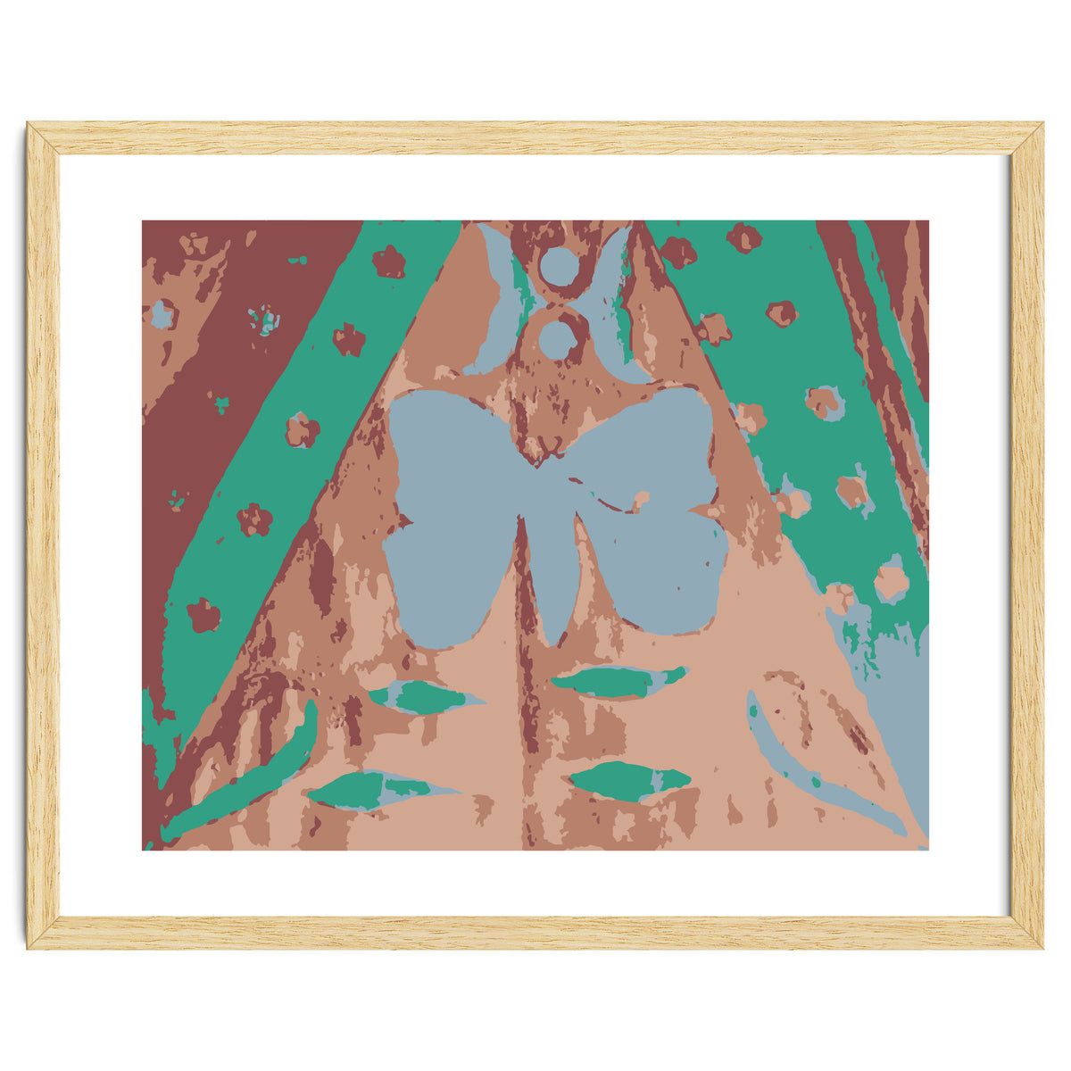 Butterfly Flower Array Art