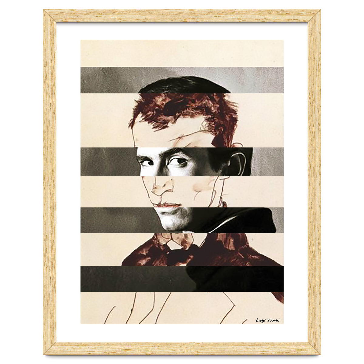 Egon Schiele's Self Portrait & Anthony Perkins