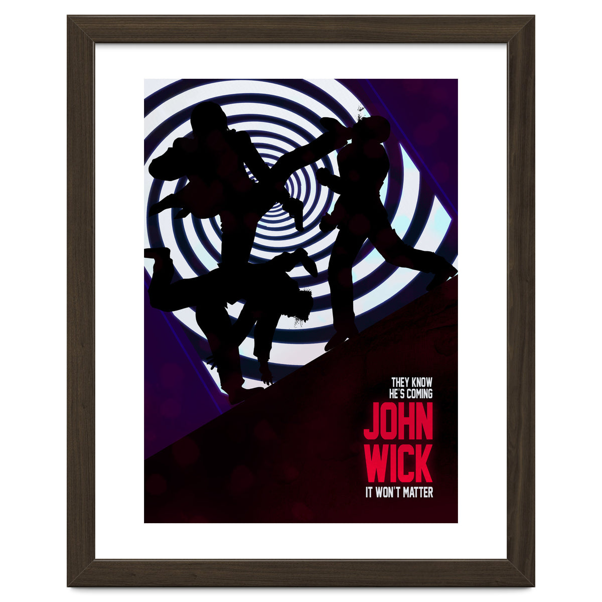 John Wick Minimal Movie Poster