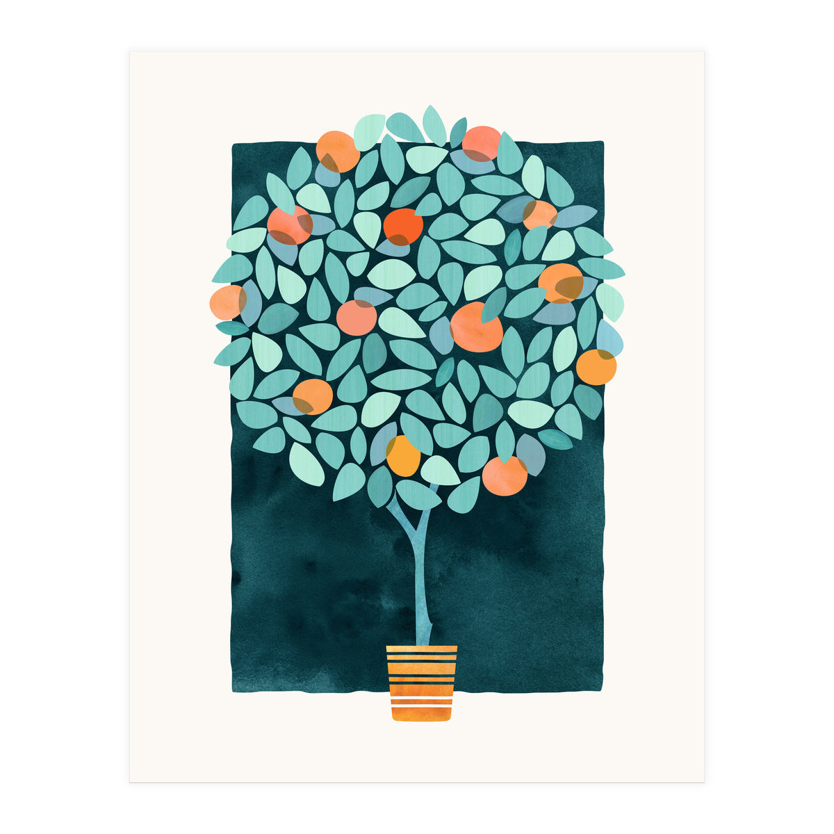 Orange Tree At Midnight (Print Only)
