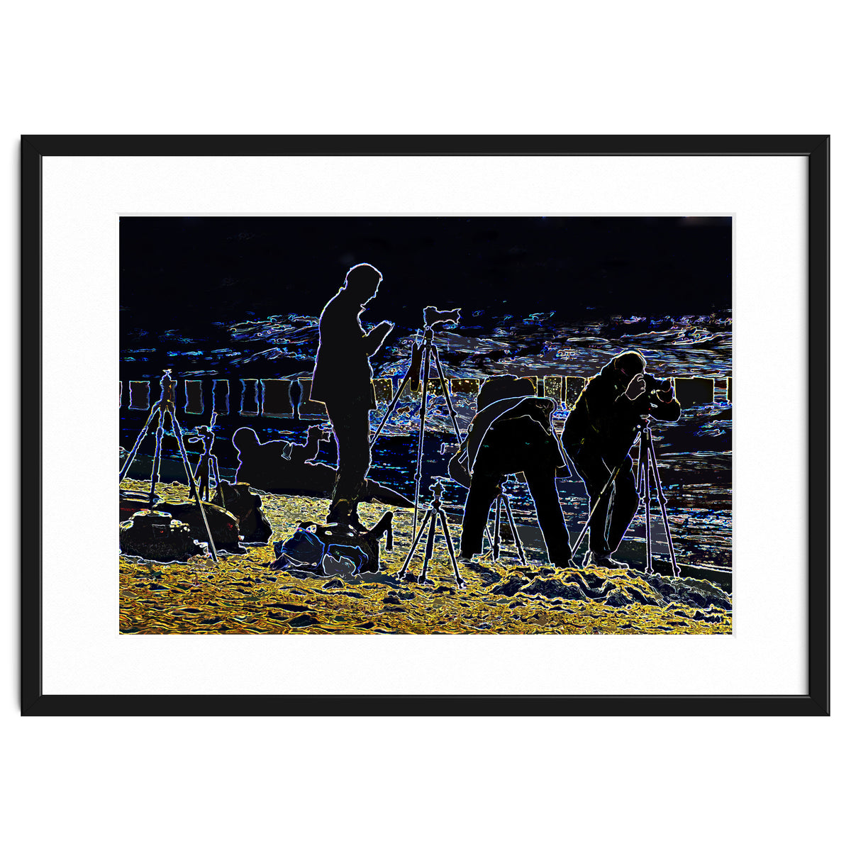 Photographers at the beach