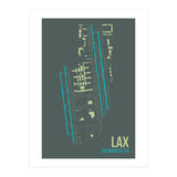 LAX Airport Layout (Print Only) thumbnail