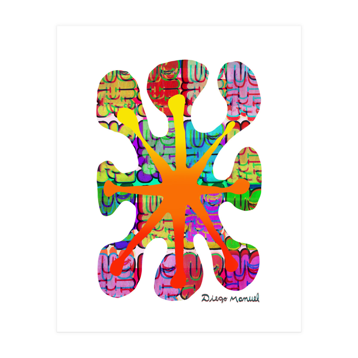 Fuego 47 Copia (Print Only)