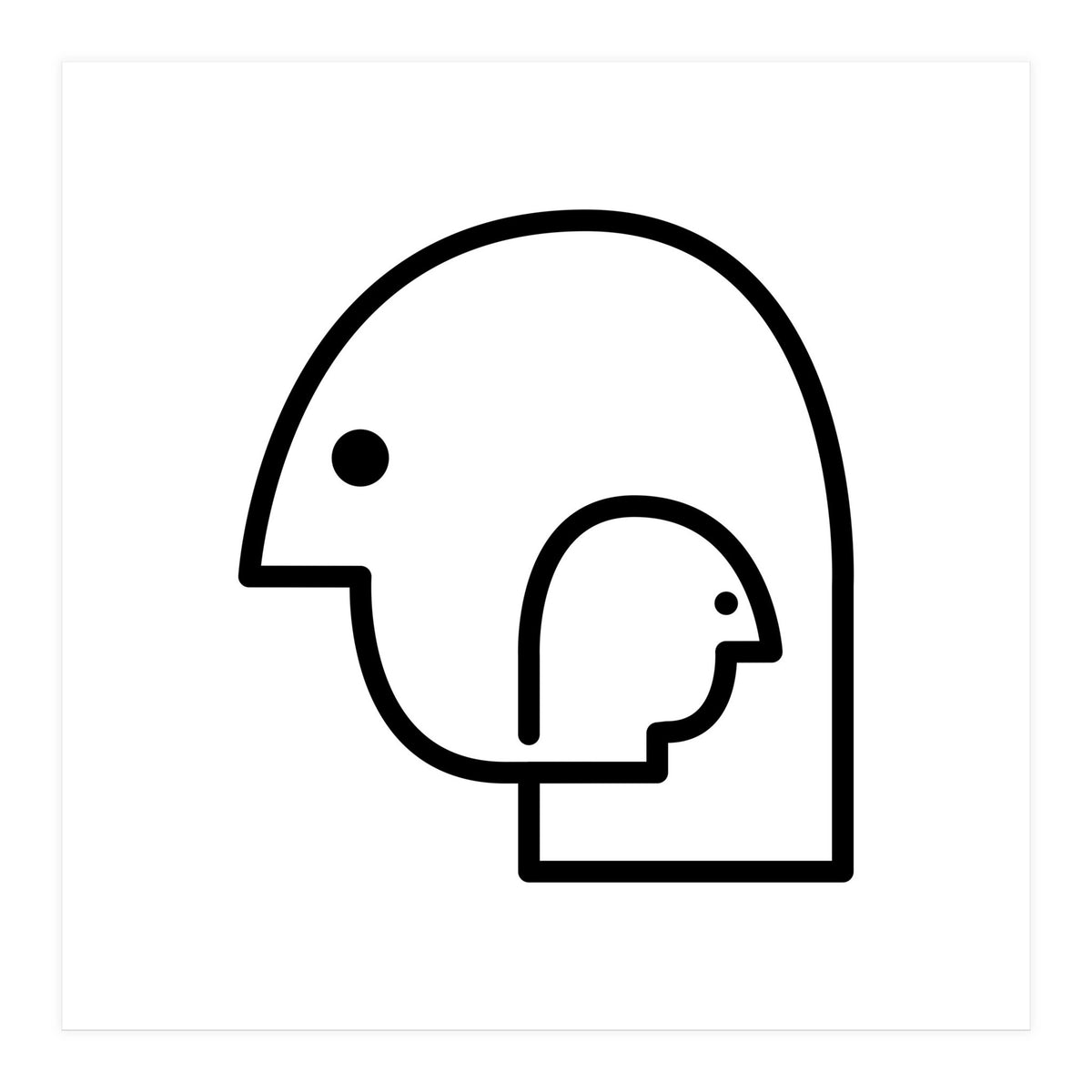 Double Head_White (Print Only)