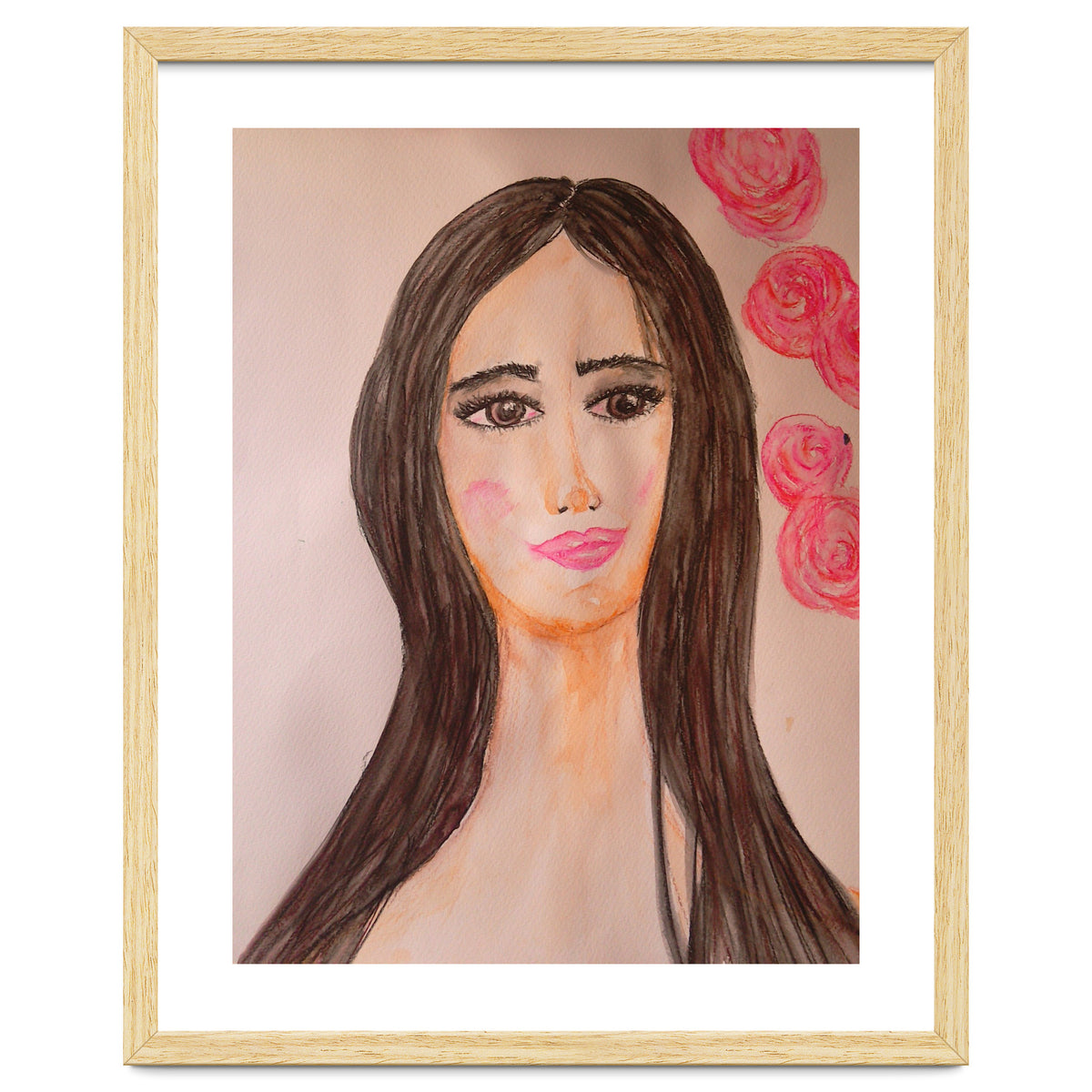 A Brunette With Sad Eyes