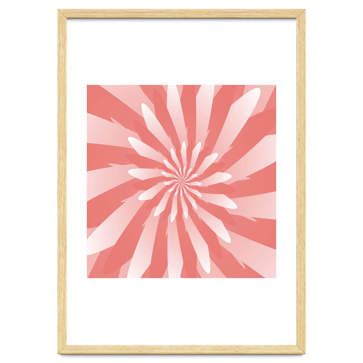 Flower Pattern Spiral