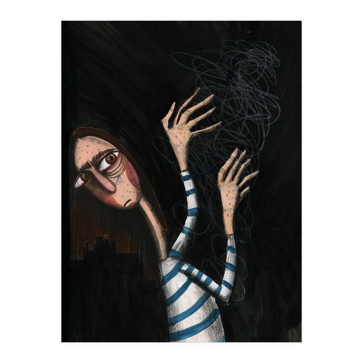 The Age Old Battle Wtih Self Doubt (Print Only)