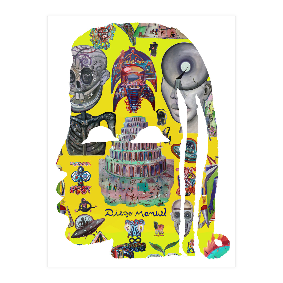 Abstracto Pop Nuevo B 18 Copia (Print Only)