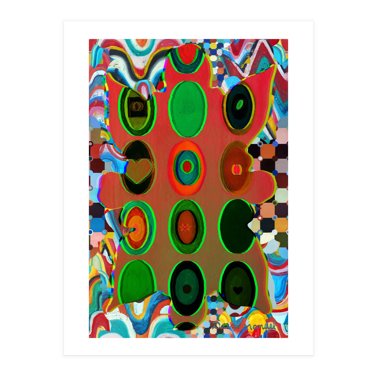Pop Abstract 2023 Tapiz 98 (Print Only)