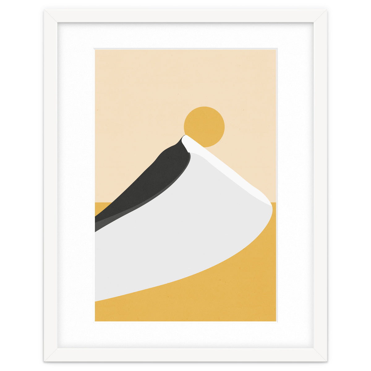 Abstract Dune - Golden Desert