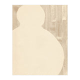 Cream tone vase silhouette (Print Only) thumbnail