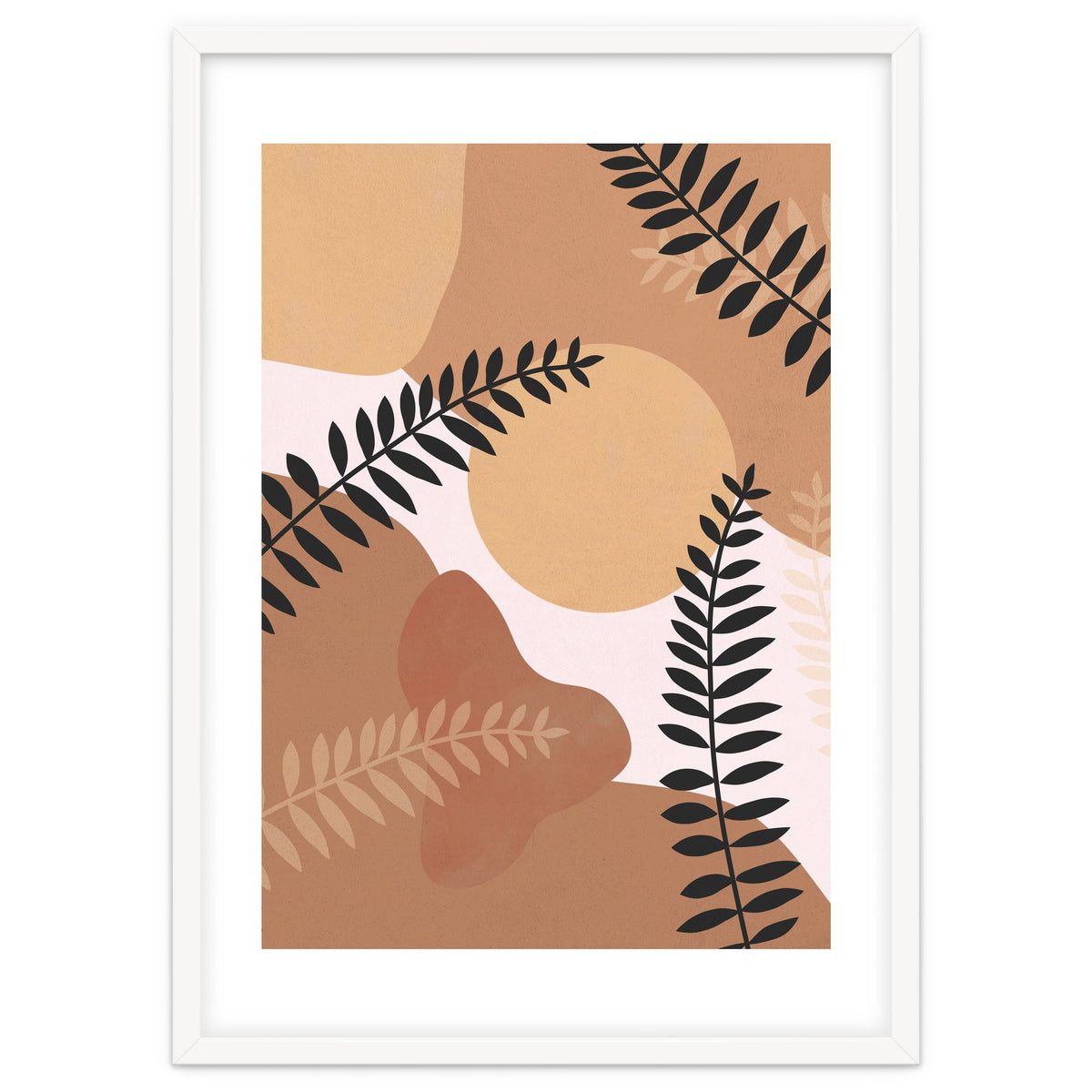Boho Fern Leaves