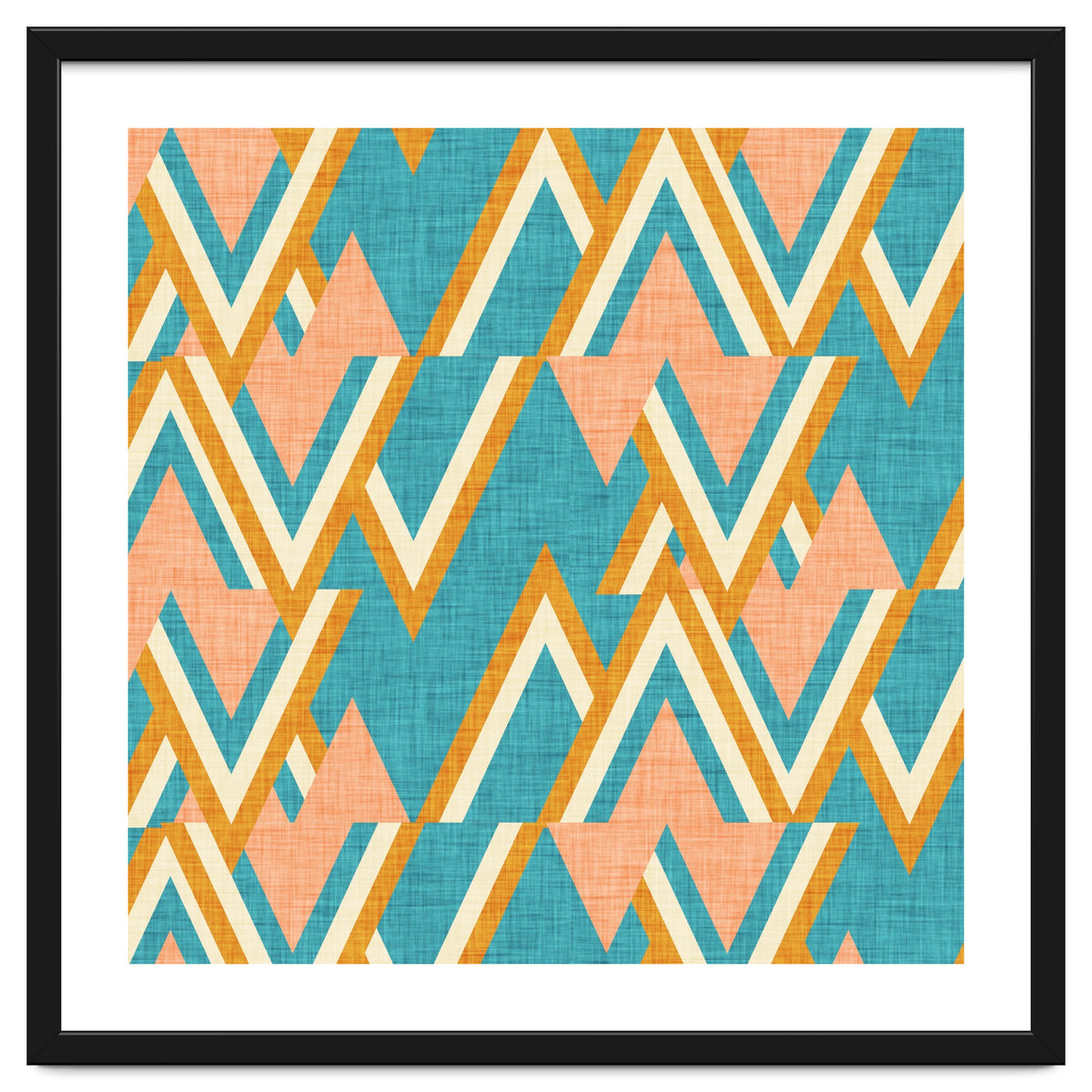 New Mid Mod Woods Blue