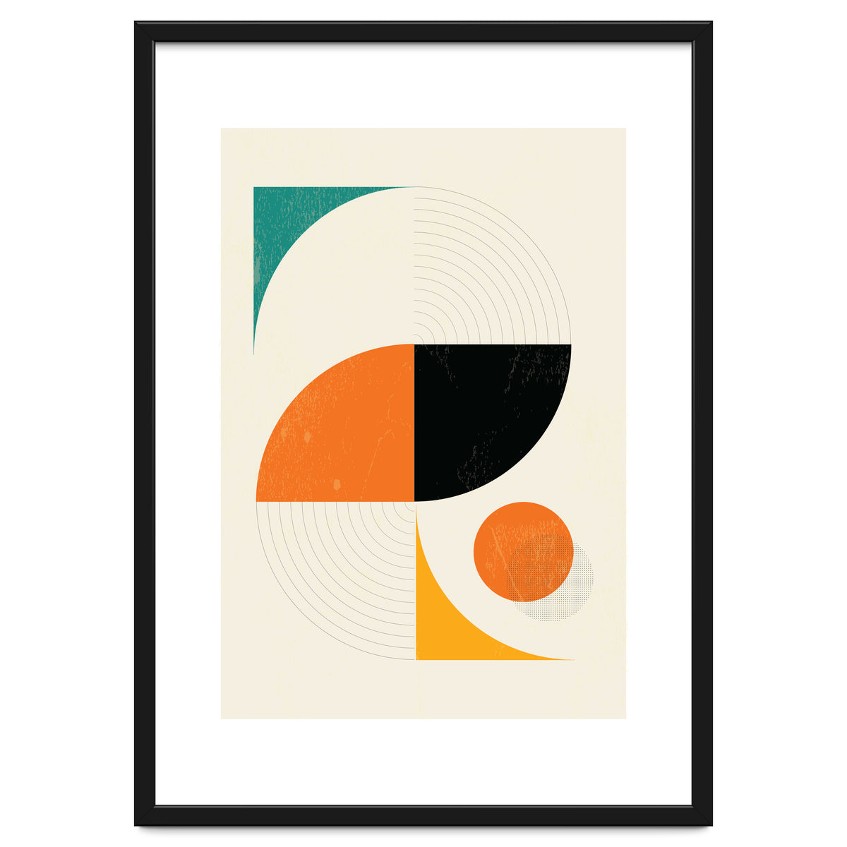 Mid Century Modern Abstract Pop